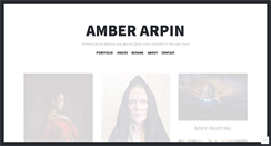 Desktop Screenshot of amberarpin.com